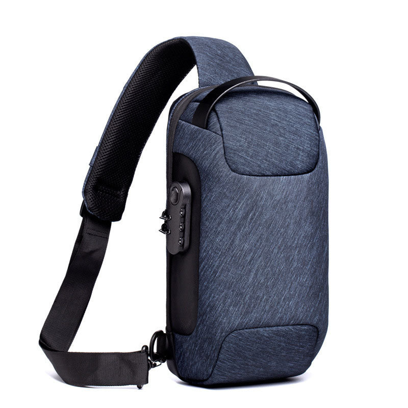 Unisex Waterproof Anti-Theft Crossbody Sling Bag